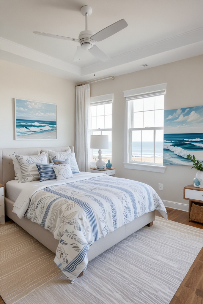 Unlock The Seaside Magic: 60 Coastal Bedroom Decorations Ideas