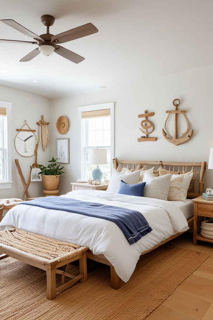 Unlock The Seaside Magic: 60 Coastal Bedroom Decorations Ideas